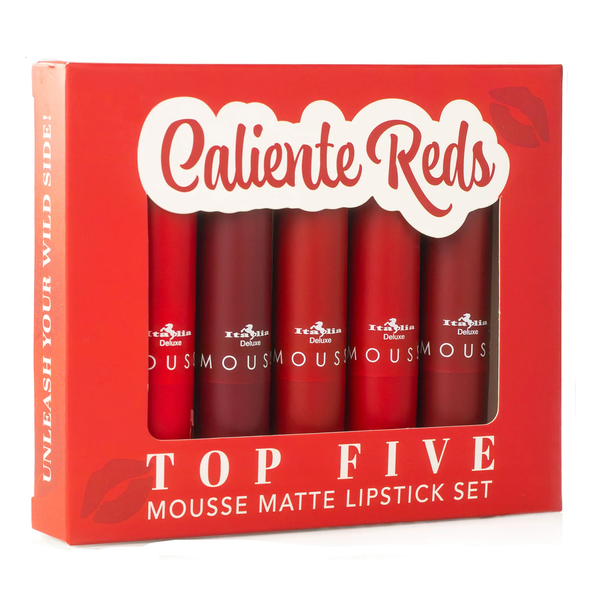 Labial Top Five Mousse Matte Italia Deluxe