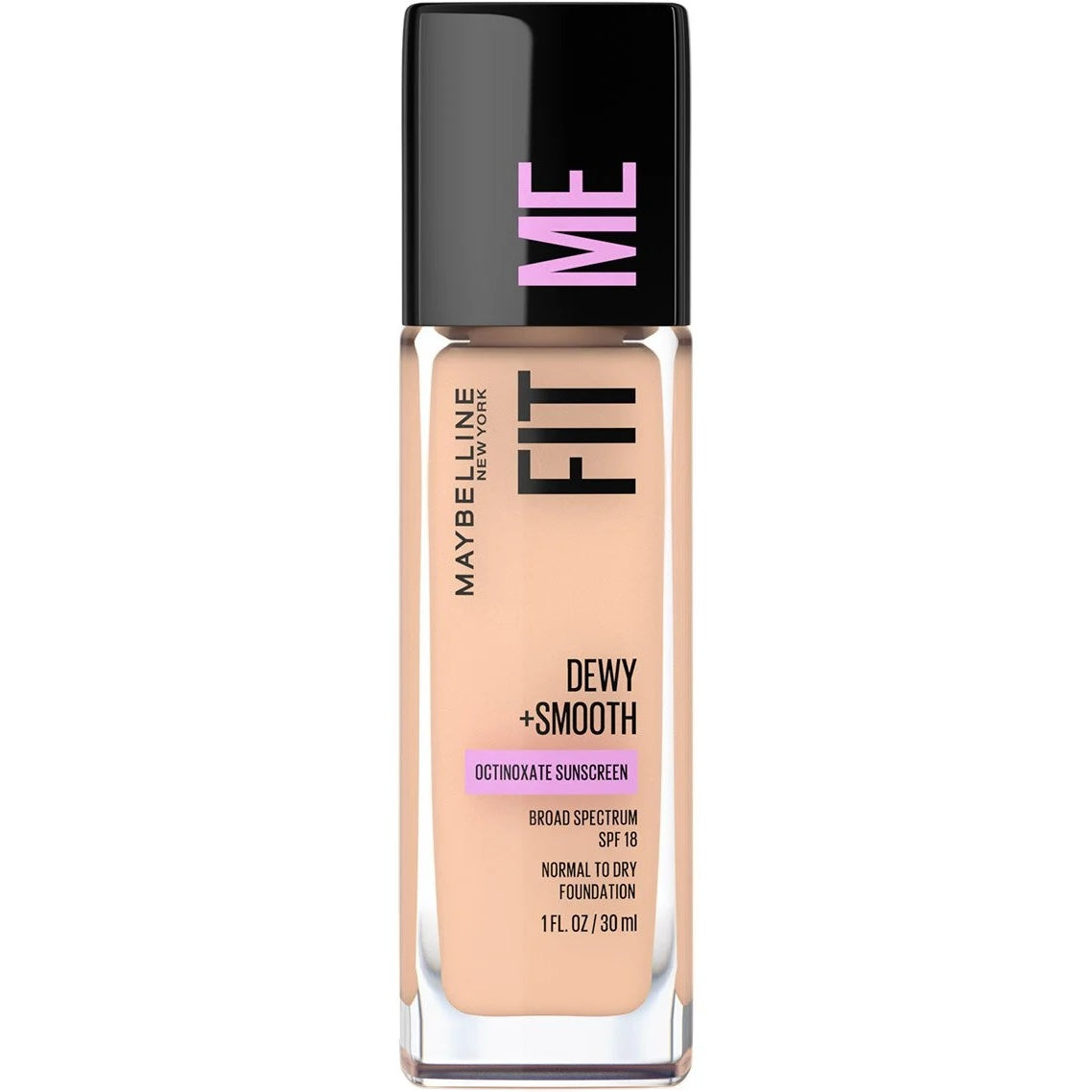 Fit Me Dewy + Smooth Foundation Maybelline