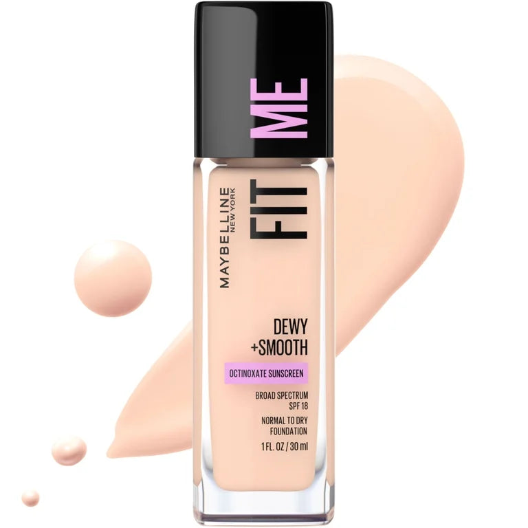 Fit Me Dewy + Smooth Foundation Maybelline