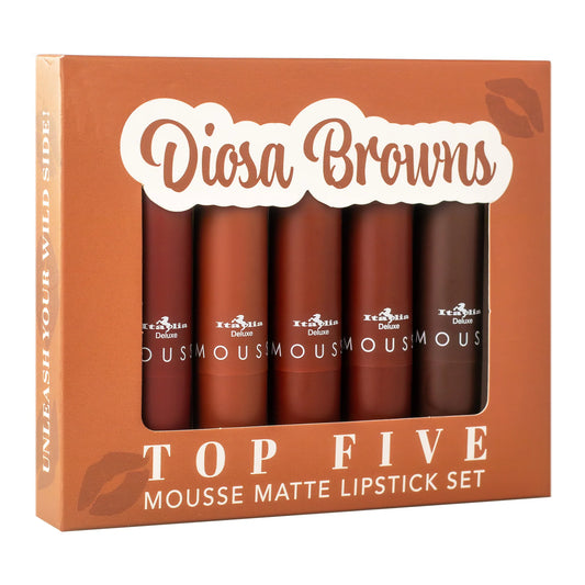 Labial Top Five Mousse Matte Italia Deluxe