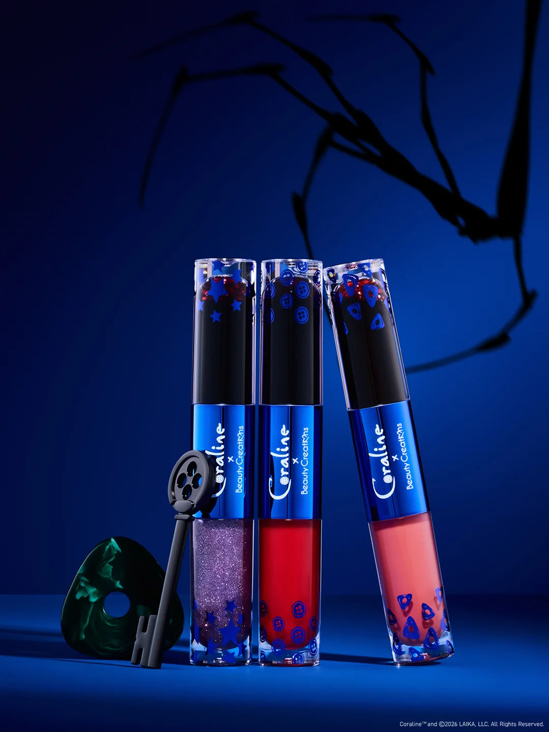Lip Stain & Lip Gloss Stay Forever Coraline x Beauty Creations